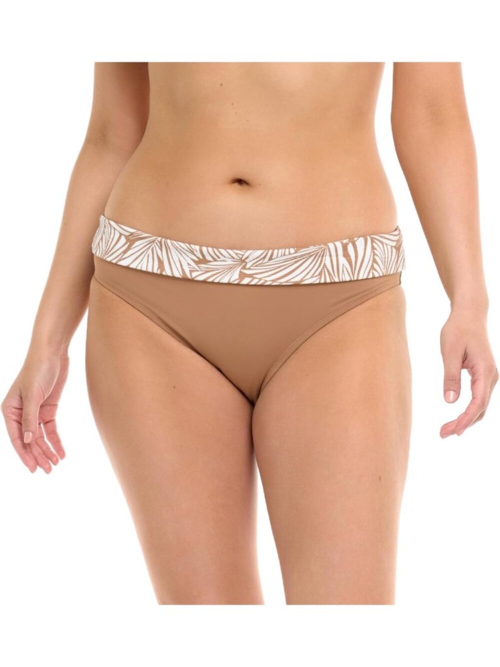 Mid Waist Full Coverage Bikini Bottom for Women - Stylish Swimwear Essential